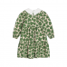 Vestido Verde com Corações J5508