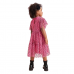 Vestido de Tule Estampado J5510