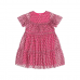 Vestido de Tule Estampado J5510
