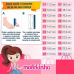 Tênis Molekinha 2565.106 - Branco/rosa