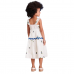 Vestido Momi Flores Azuis J5247 