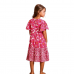 Vestido Pink Magenta Floral Momi H4832