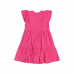 Vestido Pink com Babados J5456