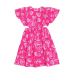 Vestido Pink com Maxi Morangos Momi H5581