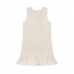 Vestido Off White Moletinho Pituchinhus 28219