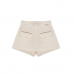 Saia Short Pituchinhus Moletinho Off White 28218