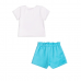 Conjunto Momi Morangos Blusa E Short J6073