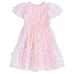 Vestido Mini Momi Tule Flores J6091