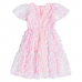 Vestido Mini Momi Tule Flores J6091