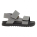 Papete Molekinho Velcro Cinza e Preto 2636.204