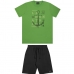  Conjunto Lamon Camiseta Verde e Bermuda 30787