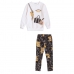 Conjunto Momi Blusa Urso Moletom e Legging H6134