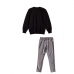Conjunto Momi Blusa Moletom e Legging Brilhosa H6169