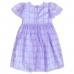 Vestido De Tule Flor e Paetê J6186