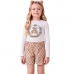 Conjunto Momi Ursos Caramelo H6513