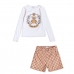 Conjunto Momi Ursos Caramelo H6513