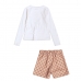 Conjunto Momi Ursos Caramelo H6513