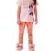 Conjunto Momi Mini Daisy Legging Dourada J6239