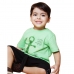  Conjunto Lamon Camiseta Verde e Bermuda 30787