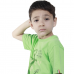  Conjunto Lamon Camiseta Verde e Bermuda 30787