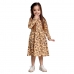 Vestido Manga Longa Cabeça Ursos J6177