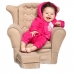 Macacão Plush Ursinha Rosa 7072