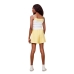 Conjunto Ian Authoria Top E Short Amarelo R5366