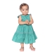 Vestido Mon Sucré Verde com Corações Rosas 51 13 31 25 442