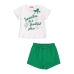 Conjunto Short Verde Momi J6897
