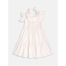Vestido Bordado Momi Off White H6428