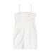 Vestido Iam Off White Tule Com Brilhos R4654