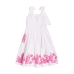 Vestido Momi De Alças Com Laço Off White H5601