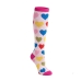 Meia Galochita Duck Cora&ccedil;&otilde;es Rosa 07465407