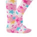 Meia Galochita Duck Estrelas Rosa 07466134