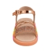 Sand&aacute;lia Molekinha Infantil Menina LED Brilho Strass 23146