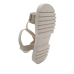 Sand&aacute;lia Molekinha Detalhe Brilhante Off-white 35312