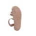 Sand&aacute;lia Infantil Molekinha Tiras Florais Rosa 2751101