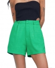 SHORTS ALFAIATARIA CYBE VERDE ESMERALDA