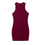 VESTIDO RIBANA REGATA CRANBERRY