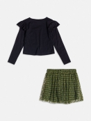 CONJUNTO VERDE DE TULE