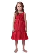 Vestido De Laise Momi Vermelho H5593