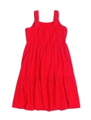 Vestido De Laise Momi Vermelho H5593