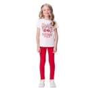 Conjunto Momi Blusa E legging Laço Cherry H6692