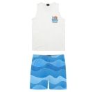 Conjunto Regata E Bermuda Nylon King&Joe CJ11023