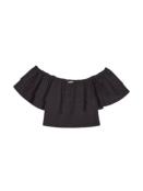 Top Tricoline Preto Iam Authoria R5799