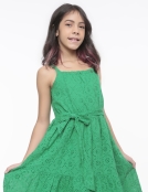 Vestido De Laise Momi Verde Folha H5607